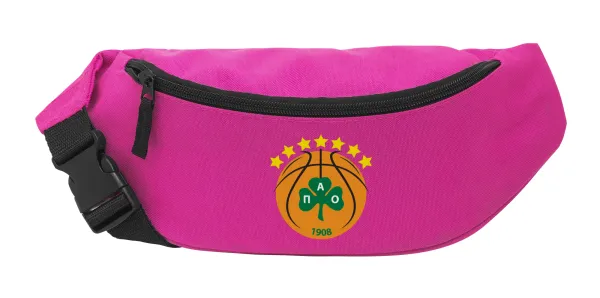 PAO BC — Unisex waist bag (banana) in PINK color with 2 pockets