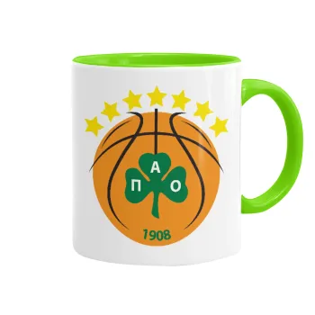 ΠΑΟ BC, Κούπα χρωματιστή βεραμάν, κεραμική, 330ml