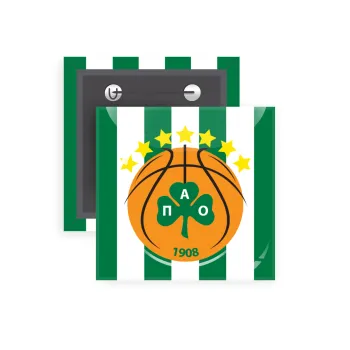 ΠΑΟ BC, Κονκάρδα παραμάνα τετράγωνη 5x5cm