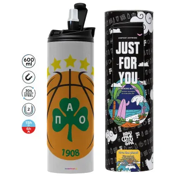 PAO BC, Tumbler stainless steel GREY 600ml