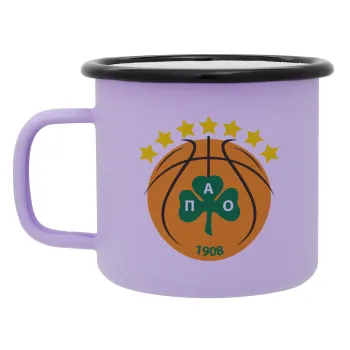 PAO BC, Κούπα Μεταλλική εμαγιέ ΜΑΤ Light Pastel Purple 360ml