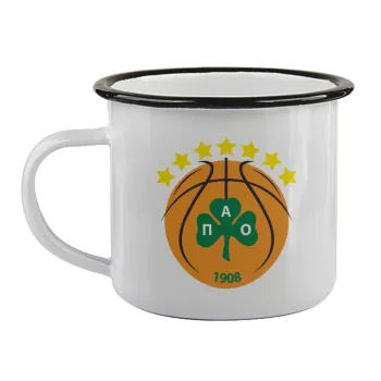 ΠΑΟ BC, Κούπα εμαγιέ με μαύρο χείλος 360ml