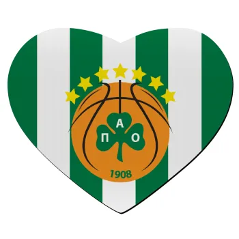 PAO BC, Mousepad heart 23x20cm
