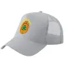 Καπέλο Ενηλίκων Structured Trucker, με Δίχτυ, ΓΚΡΙ (100% ΒΑΜΒΑΚΕΡΟ, ΕΝΗΛΙΚΩΝ, UNISEX, ONE SIZE)