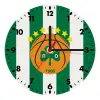 Wooden wall clock (20cm)