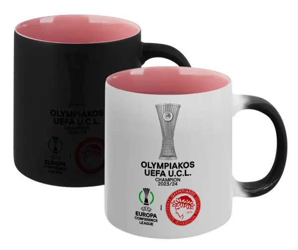 Ολυμπιακός νικητής UEFA Europa Conference League Champion 2023/24 — Μαγική εσωτερικό ΡΟΖ
