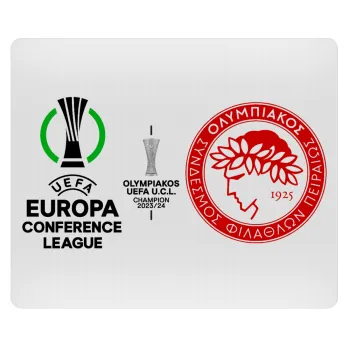 Olympiacos UEFA Europa Conference League Champion 2023/24, Mousepad rect 23x19cm