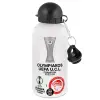 Metal water bottle, White, aluminum 500ml