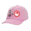 Καπέλο Ενηλίκων Baseball, 100% Βαμβακερό,  ΡΟΖ (ΒΑΜΒΑΚΕΡΟ, ΕΝΗΛΙΚΩΝ, UNISEX, ONE SIZE)
