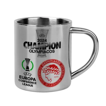 Olympiacos UEFA Europa Conference League Champion 2024, Κούπα Ανοξείδωτη διπλού τοιχώματος 300ml