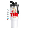 Mega Stainless steel Tumbler with lid, double wall 1,2L