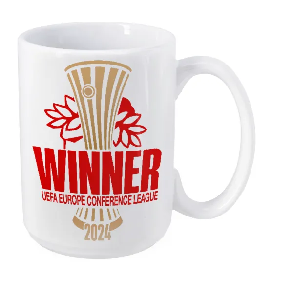 Europa Conference League WINNER — Mega mug, ceramic, 450ml