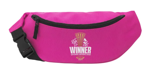 Europa Conference League WINNER — Unisex waist bag (banana) in PINK color with 2 pockets
