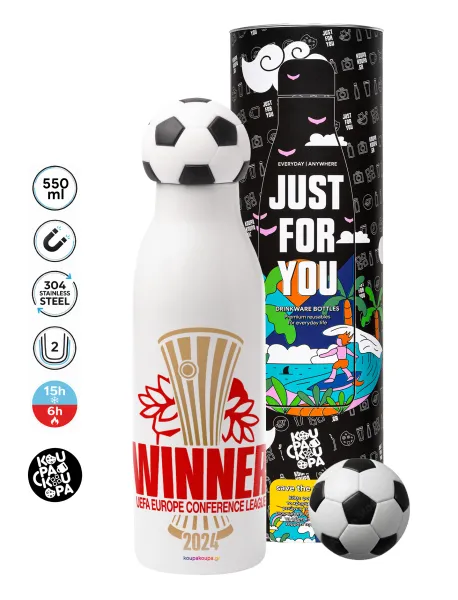 Europa Conference League WINNER — Soccer Metal mug thermos, double wall, 550ml