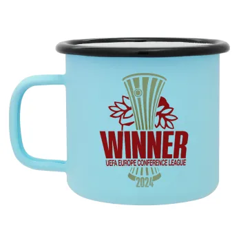 Europa Conference League WINNER, Κούπα Μεταλλική εμαγιέ ΜΑΤ σιέλ 360ml