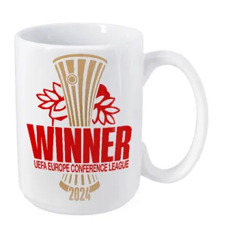Europa Conference League WINNER, Κούπα Mega, κεραμική, 450ml