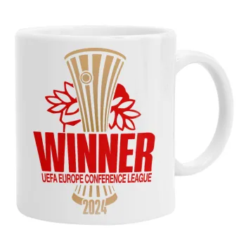 Europa Conference League WINNER, Κούπα, κεραμική, 330ml