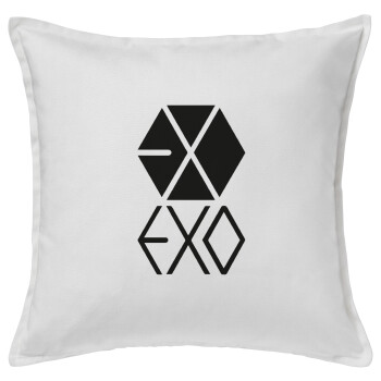 EXO Band korea, Sofa cushion White 50x50cm includes filling