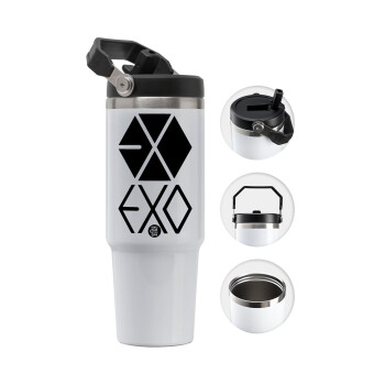 EXO Band korea, 30oz stainless Steel Tumbler with Handle