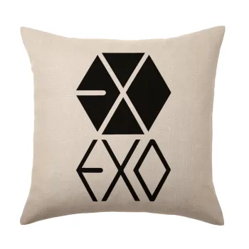 EXO Band korea, Μαξιλάρι καναπέ ΛΙΝΟ 40x40cm περιέχεται το  γέμισμα