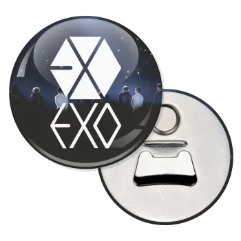 EXO Band korea, Μαγνητάκι και ανοιχτήρι μπύρας στρογγυλό διάστασης 5,9cm
