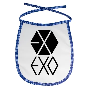 EXO Band korea, Σαλιάρα μωρού αλέκιαστη με κορδόνι Μπλε