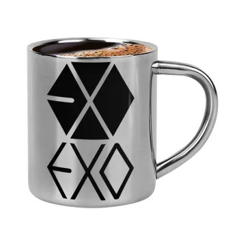 EXO Band korea, Κουπάκι μεταλλικό διπλού τοιχώματος για espresso (220ml)