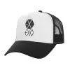 Καπέλο Ενηλίκων Structured Trucker, με Δίχτυ, ΛΕΥΚΟ/ΜΑΥΡΟ (100% ΒΑΜΒΑΚΕΡΟ, ΕΝΗΛΙΚΩΝ, UNISEX, ONE SIZE)