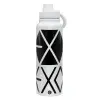 1L Stainless Steel Thermal Bottle with Phone Holder & Double Wall Insulation