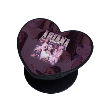 Ariana Grande, Phone Holders Stand  καρδιά Μαύρο Βάση Στήριξης Κινητού στο Χέρι