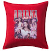 Sofa cushion RED 50x50cm includes filling