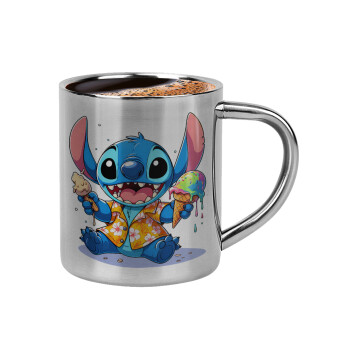 Stitch Ice cream, Κουπάκι μεταλλικό διπλού τοιχώματος για espresso (220ml)