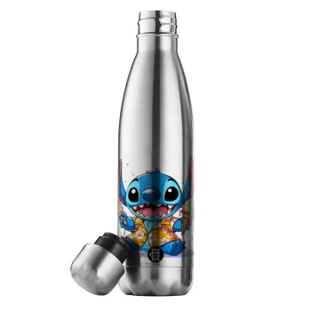 Stitch Ice cream, Inox (Stainless steel) double-walled metal mug, 500ml