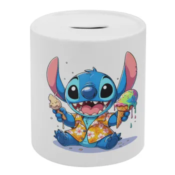 Stitch Ice cream, Κουμπαράς πορσελάνης με τάπα