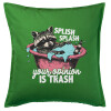 Sofa cushion Green 50x50cm includes filling