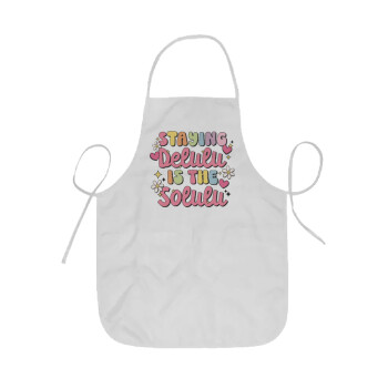 Delulu, Ποδιά Σεφ ολόσωμη κοντή  Παιδική (44x62cm)