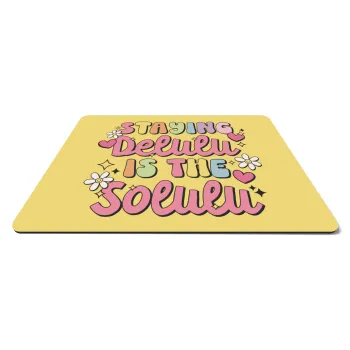 Delulu, Mousepad ορθογώνιο 27x19cm