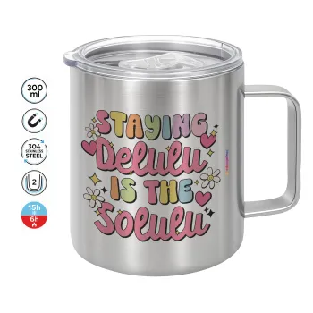 Delulu, Mug Stainless steel double wall 300ml