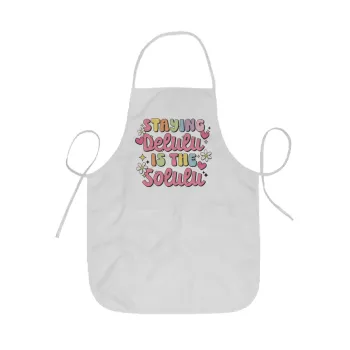 Delulu, Ποδιά Σεφ ολόσωμη κοντή  Παιδική (44x62cm)