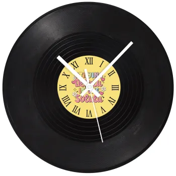 Delulu, Ρολόι τοίχου Βινύλιο (30cm)