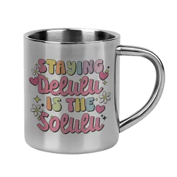 Delulu, Mug Stainless steel double wall 300ml