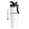 Mega Stainless steel Tumbler with lid, double wall 1,2L