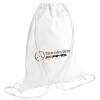 Backpack pouch GYMBAG white (28x40cm)