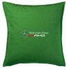 Sofa cushion Green 50x50cm includes filling