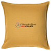 Sofa cushion YELLOW 50x50cm includes filling