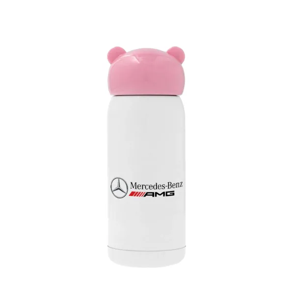AMG Mercedes — Pink stainless steel thermal flask, 320ml