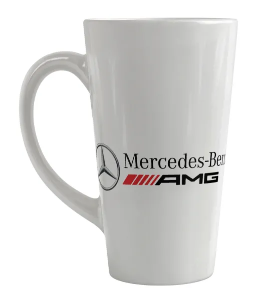 AMG Mercedes — Large tapered latte mug, ceramic, 450ml