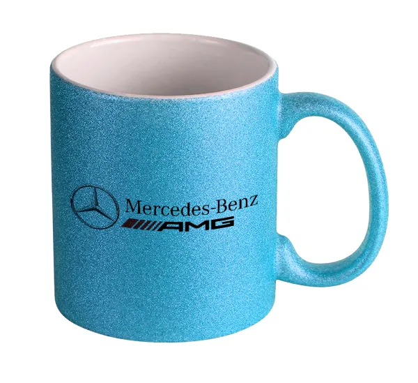 AMG Mercedes — Κούπα Σιέλ Glitter που γυαλίζει, κεραμική, 330ml
