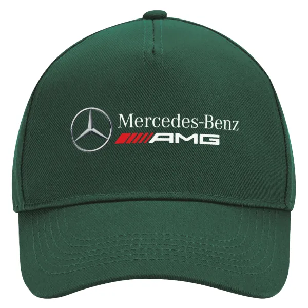 AMG Mercedes — Καπέλο Ενηλίκων Ultimate ΠΡΑΣΙΝΟ, (100% ΒΑΜΒΑΚΕΡΟ DRILL, ΕΝΗΛΙΚΩΝ, UNISEX, ONE SIZE)