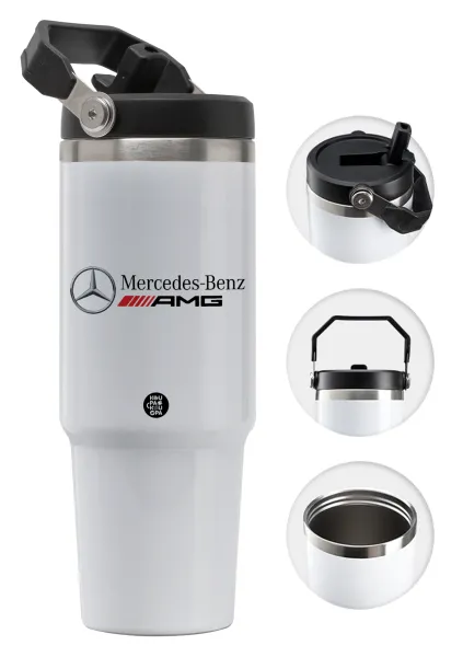 AMG Mercedes — Θερμός Ανοξείδωτο 30oz με χερούλι